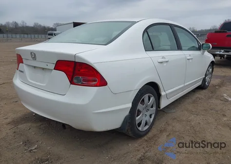 2008 Honda Civic Lx from USA, damaged, VIN 1HGFA16518L039062